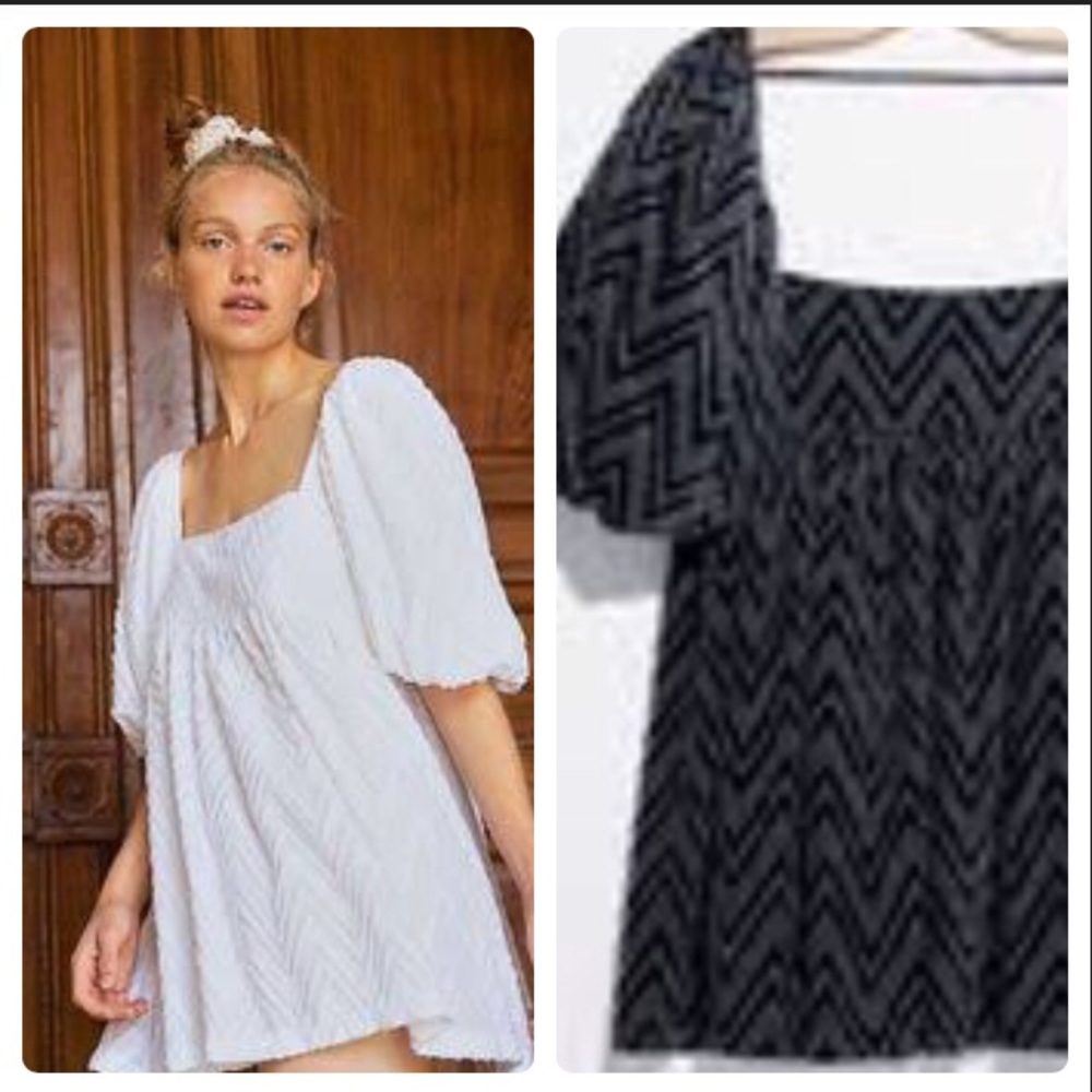 Free People Wavy Baby Tunic Dress